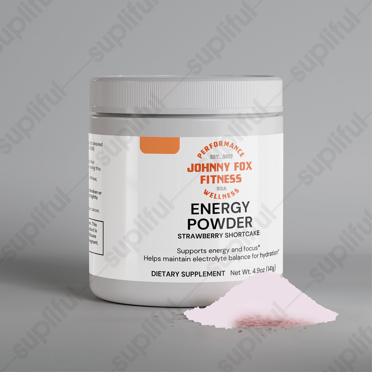 Energy Powder (Strawberry Shortcake)